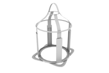 Suporte veicular multifuncional para galão de água