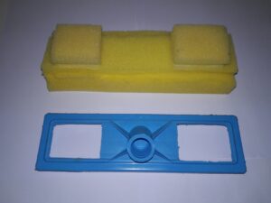 Suporte de encaixe para espuma passador de cera líquida - tira e põe