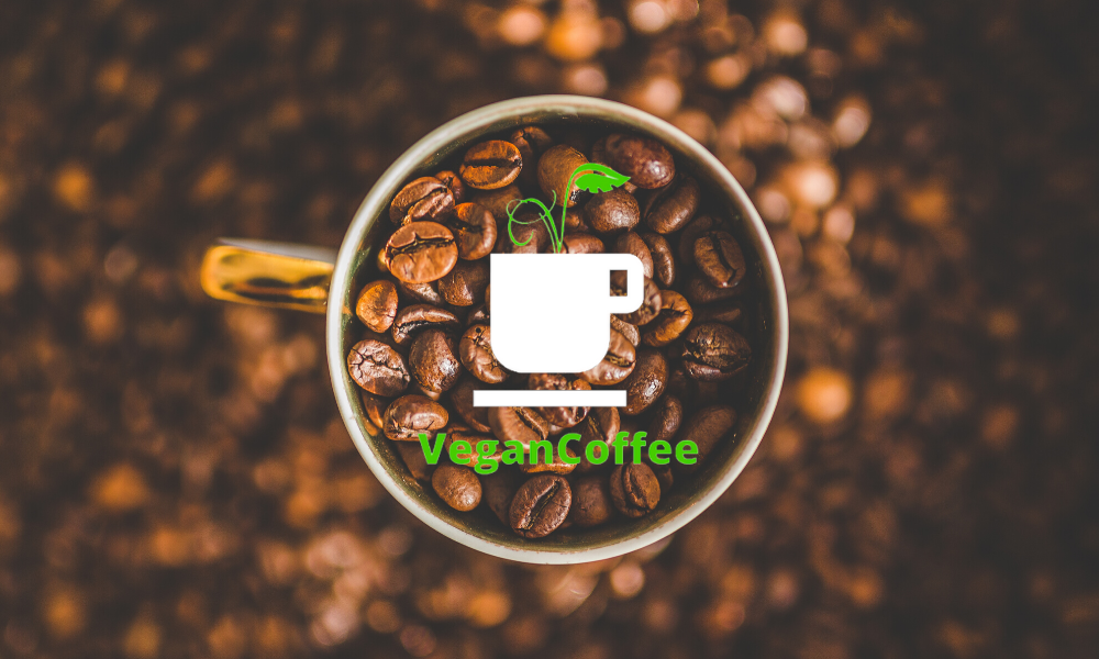 Logo do café fermentado vegano VeganCoffee