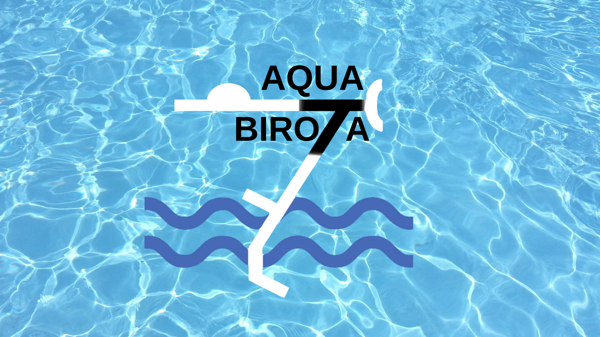 Logo Aqua Birota, bicicleta aquática portatil